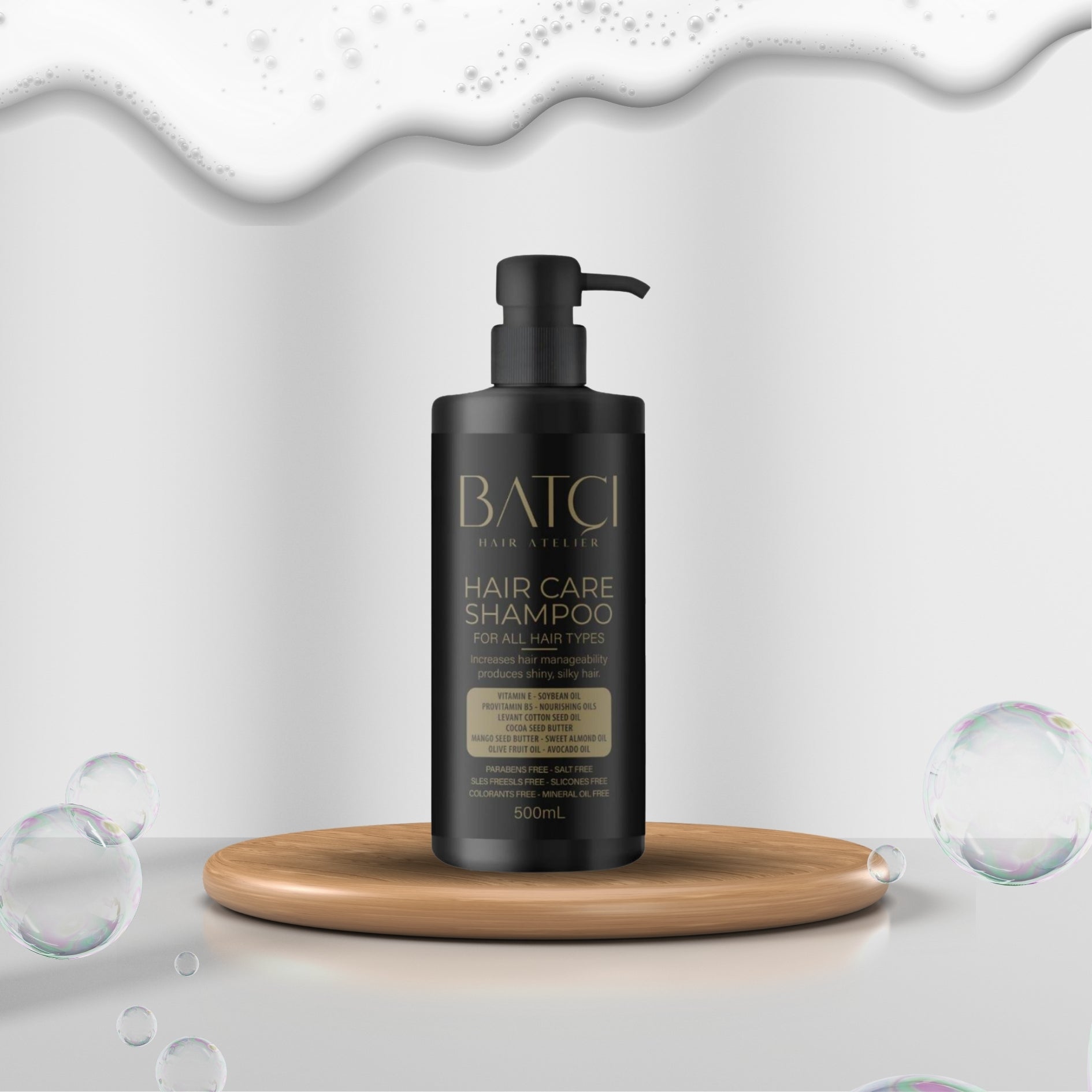 500 ML Sulfate-Free Deeply Nourishing Provitamin B5 Shampoo 