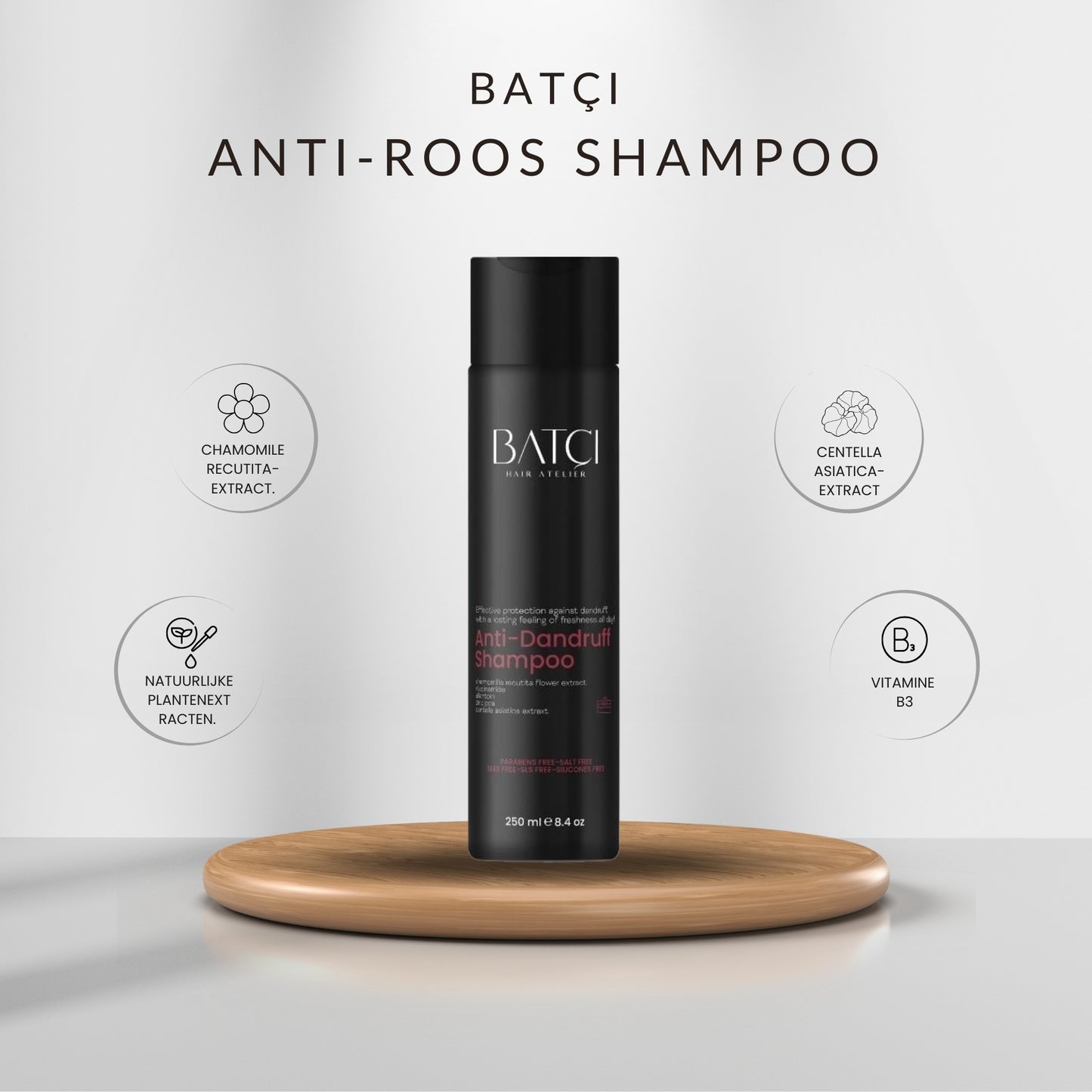 Shampoing antipelliculaire 250 ml 