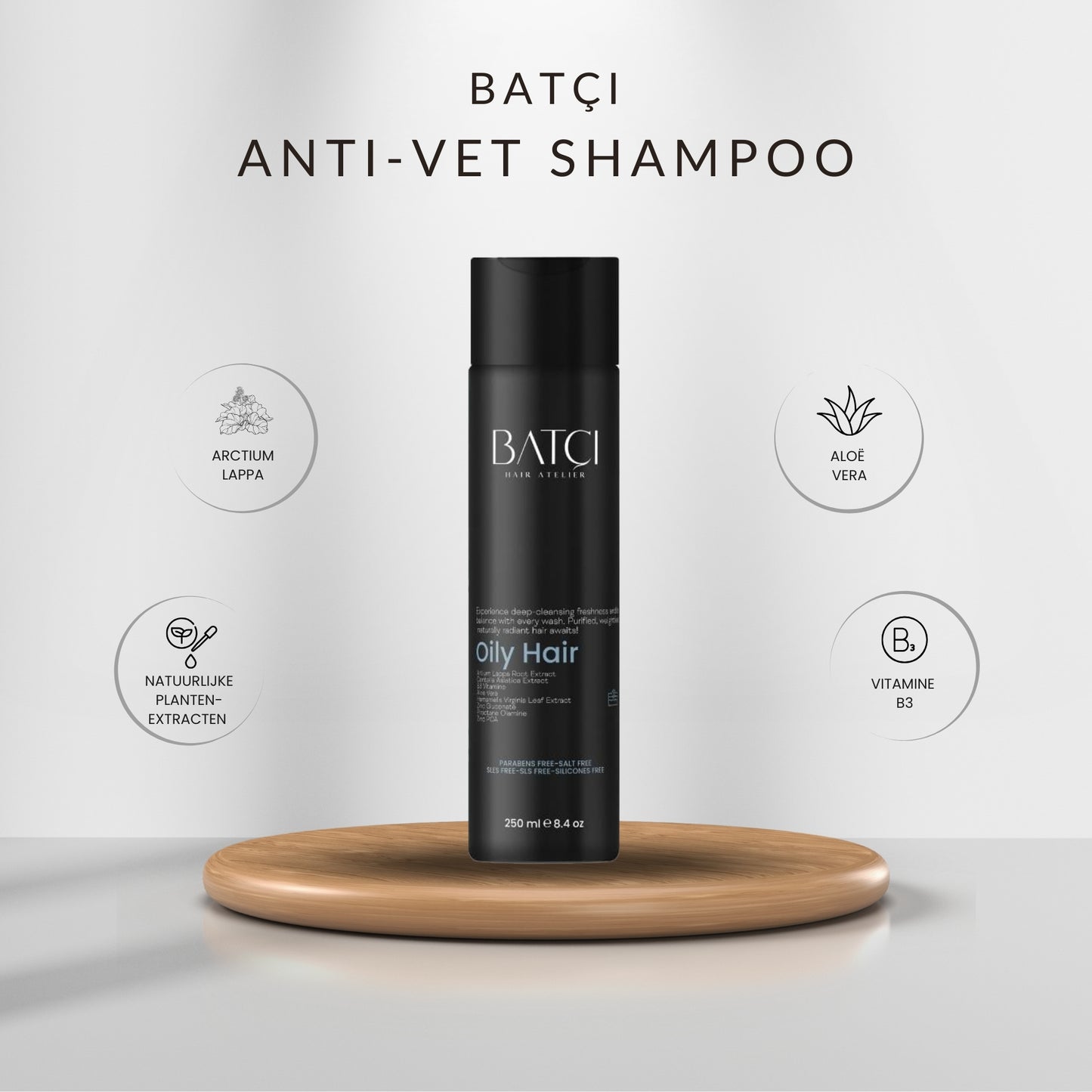 Shampoing Anti-Graisse 250 ml 