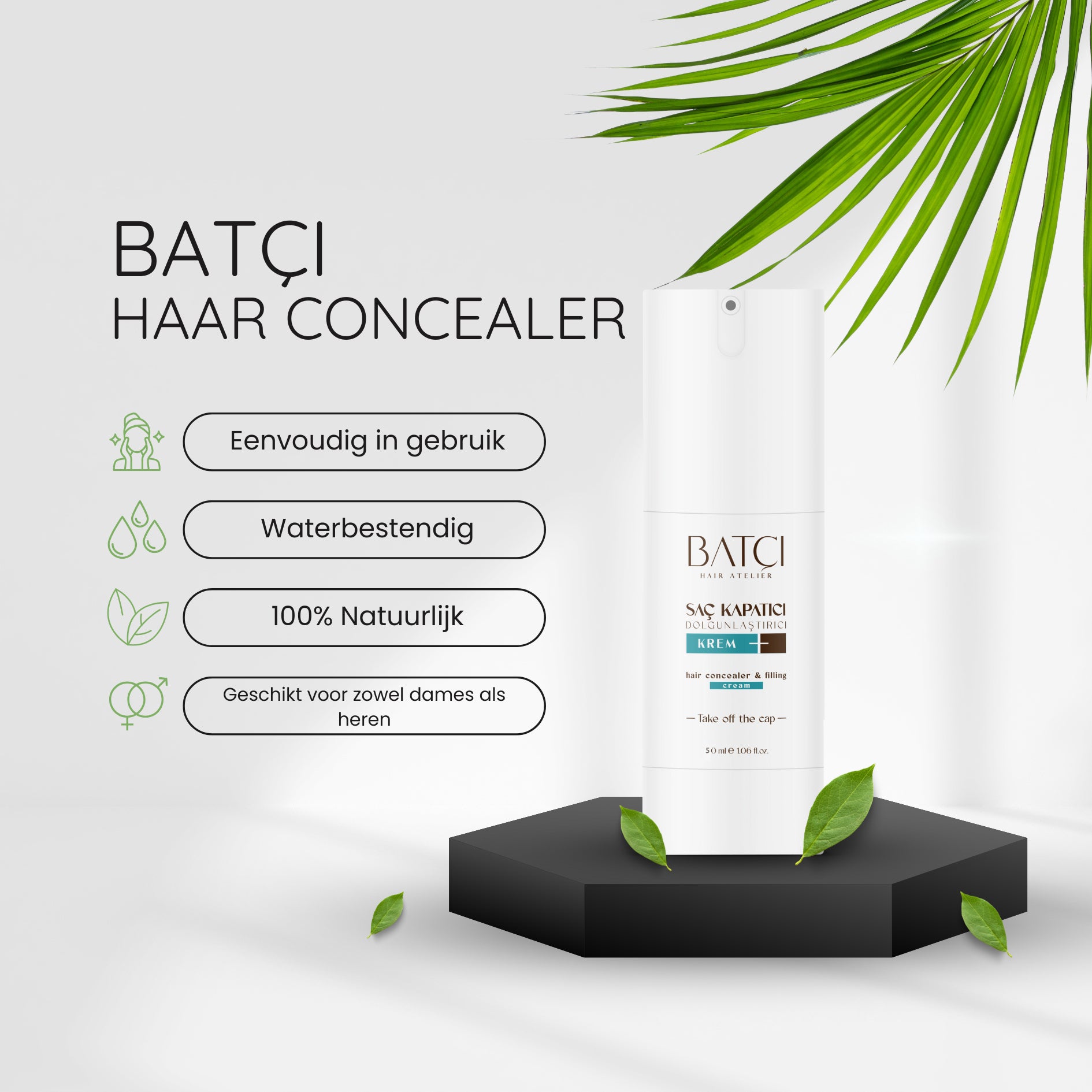 30 ML Batci Hair Concealer Volumizer Liquid Cream