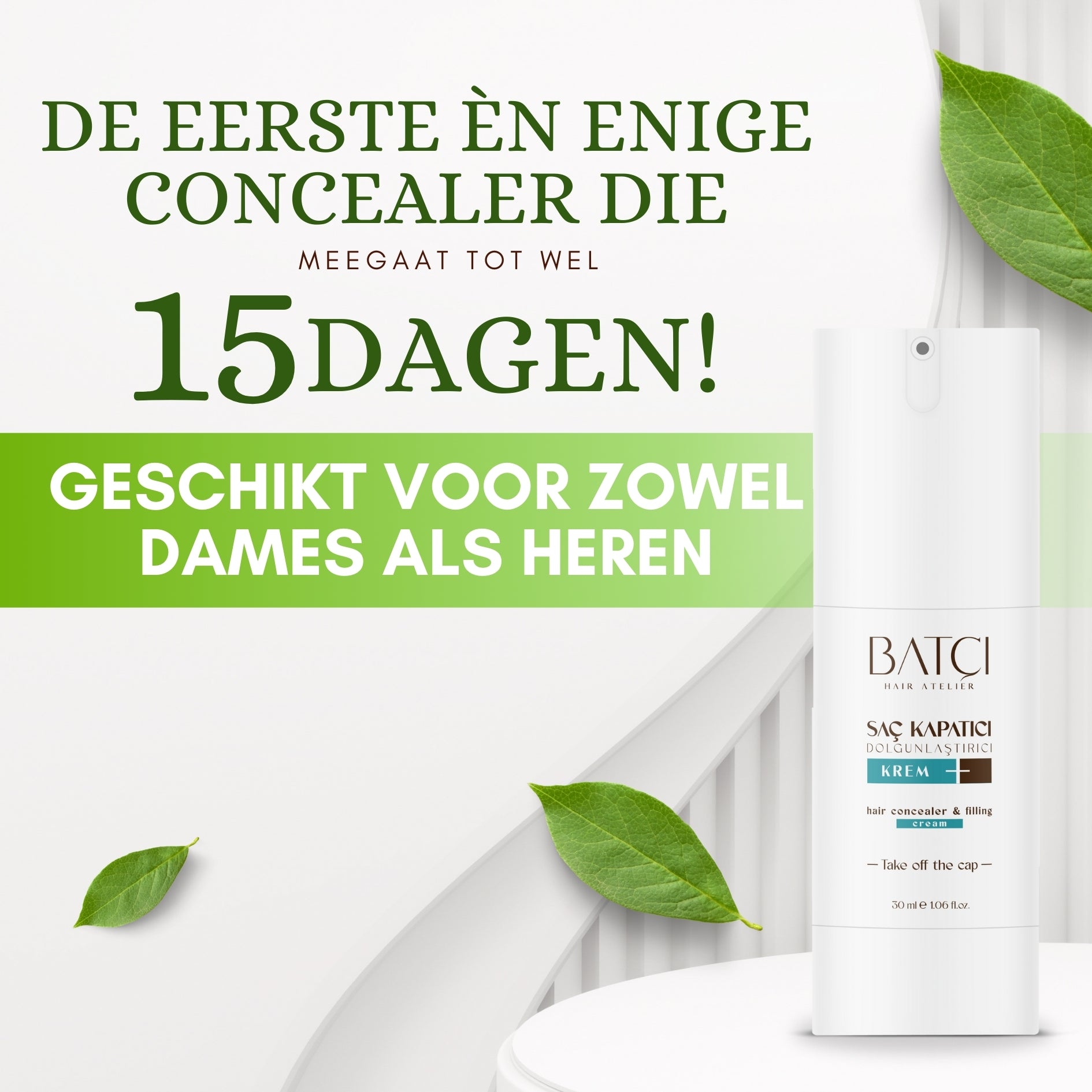 50ML Batci Hair Concealer Volumizer Liquid Cream 