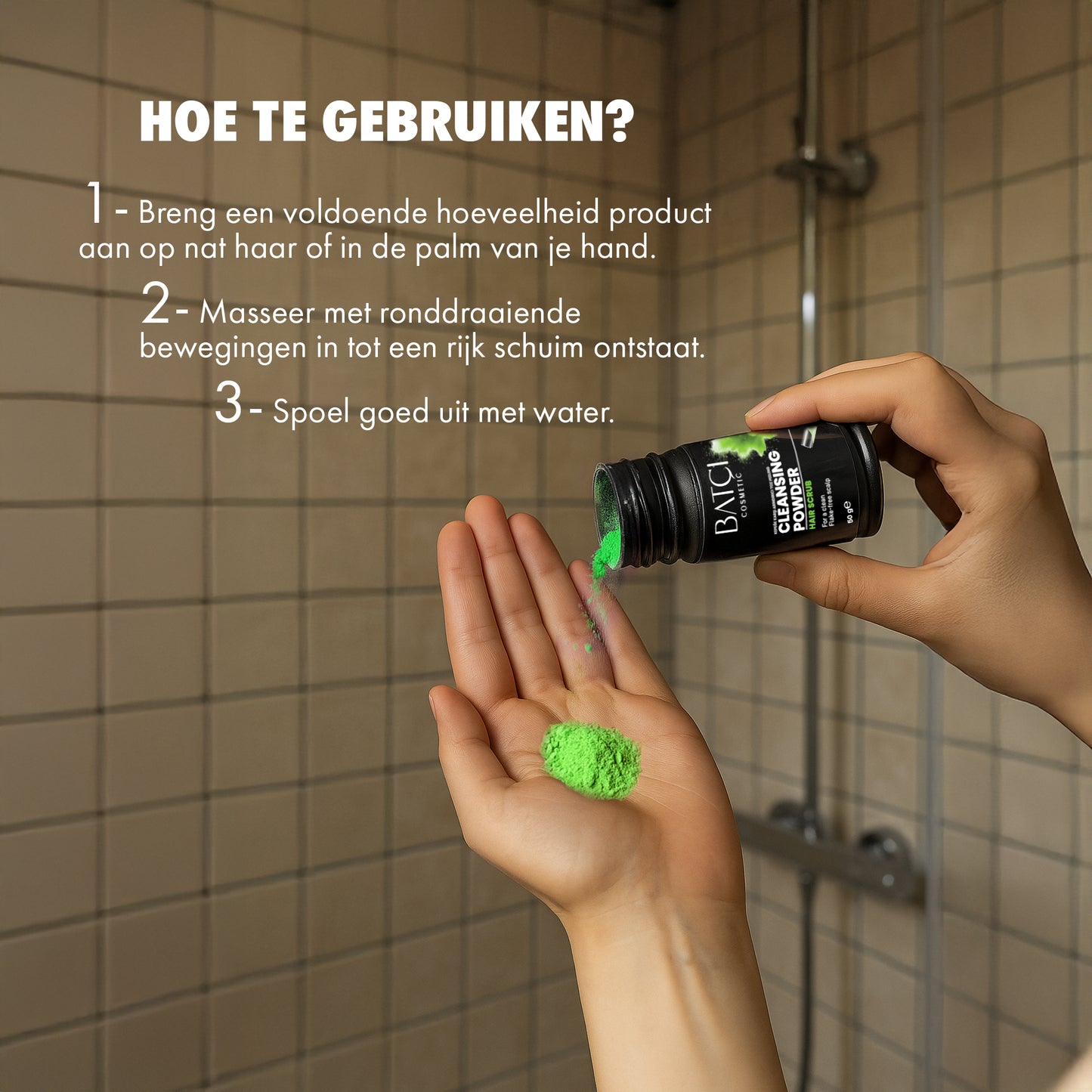 Anti-Dandruff Hair Peeling Powder