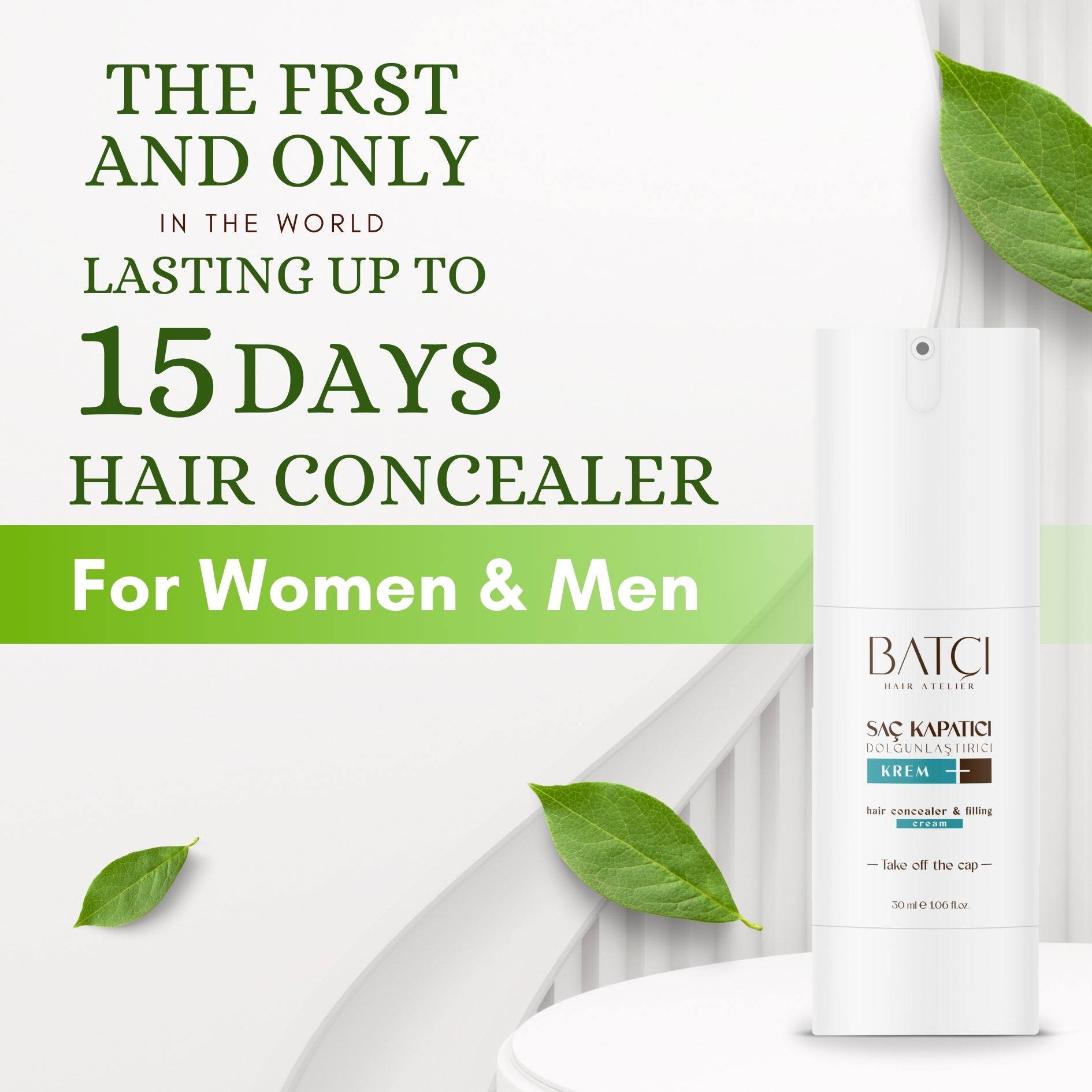 30ML Batci Hair Concealer Volumizer Liquid Cream 