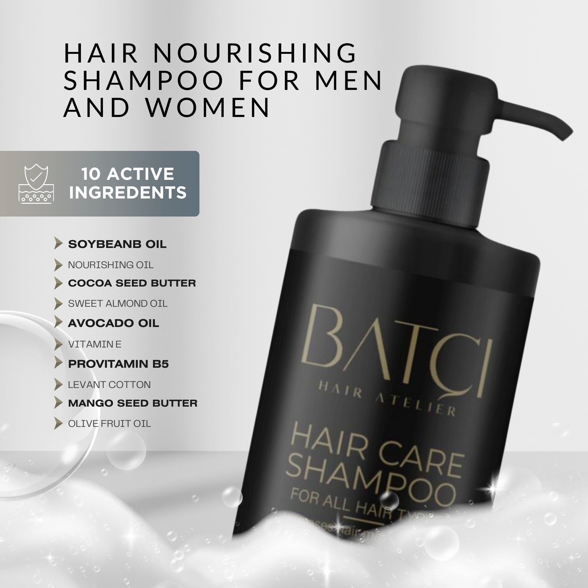 500 ML Sulfate-Free Deeply Nourishing Provitamin B5 Shampoo 