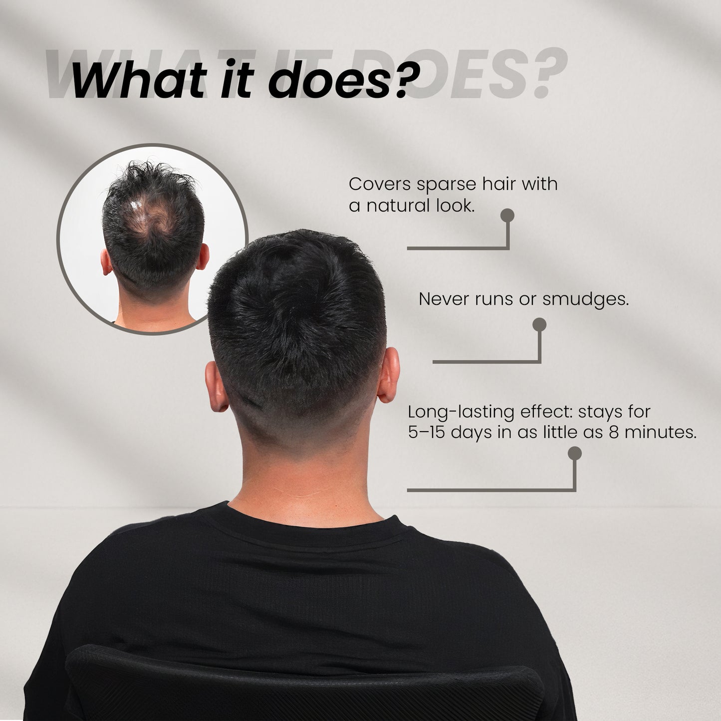 Crème liquide volumatrice anti-cernes pour cheveux Batci 50 ml 