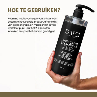 500 ml sulfatfreies, tiefenwirksames Provitamin-B5-Shampoo