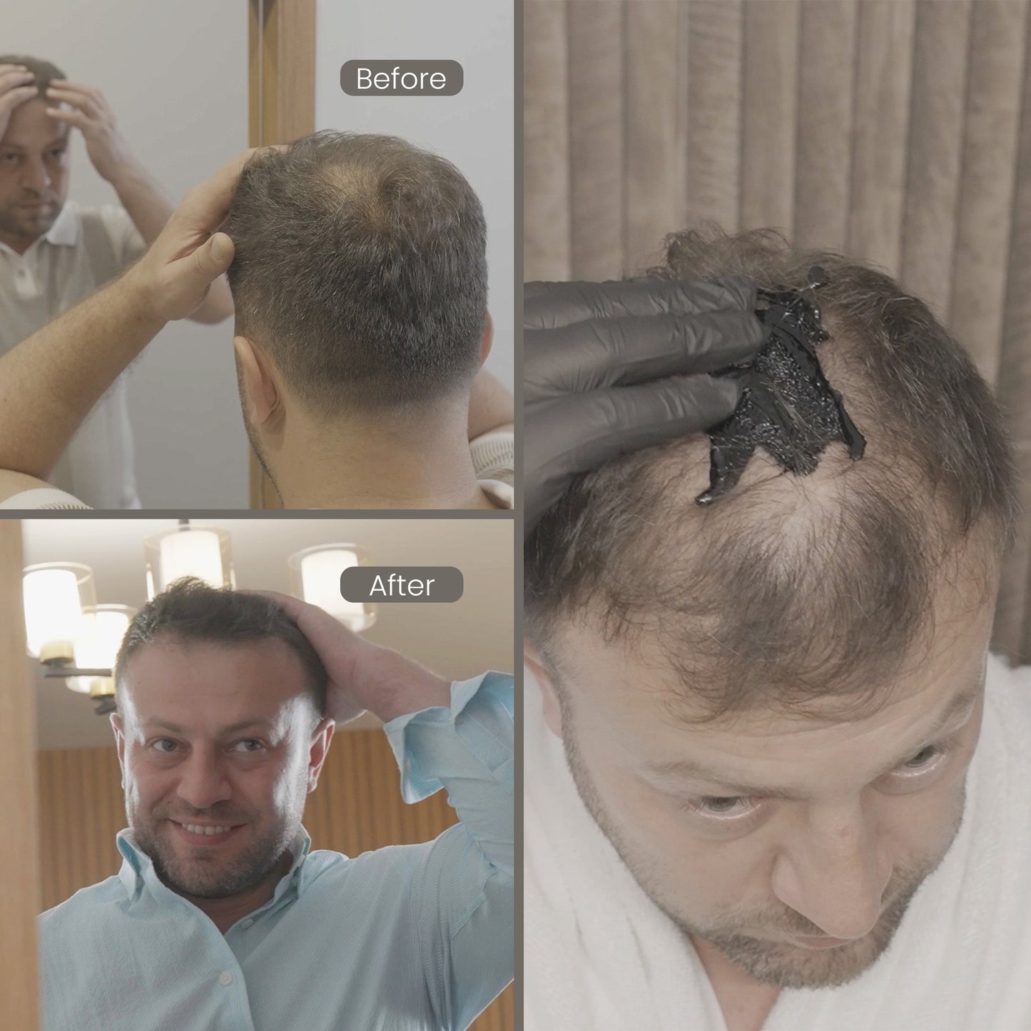 Crème liquide volumatrice anti-cernes pour cheveux Batci 50 ml 