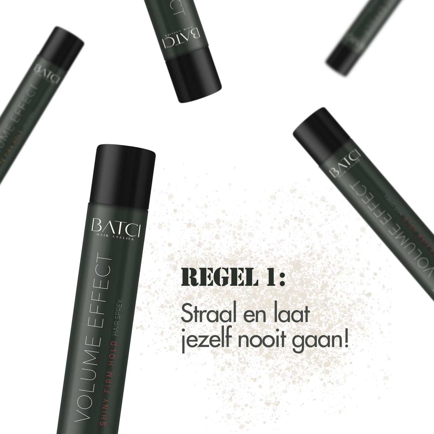 Spray coiffant brillant tenue ferme – 400 ml effet volume | Tenue forte, haute et brillante