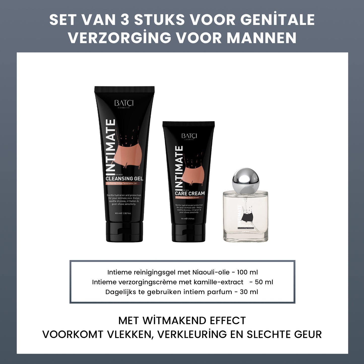 Male Genital Care Intimate Advantage Set to Help Eliminate Odor