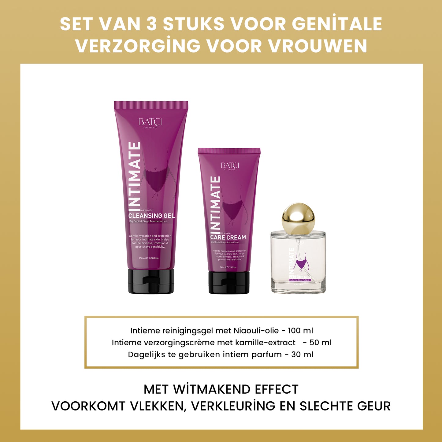 Genital Area Cleaning Helping Deodorizing Intimate Care Advantage Set