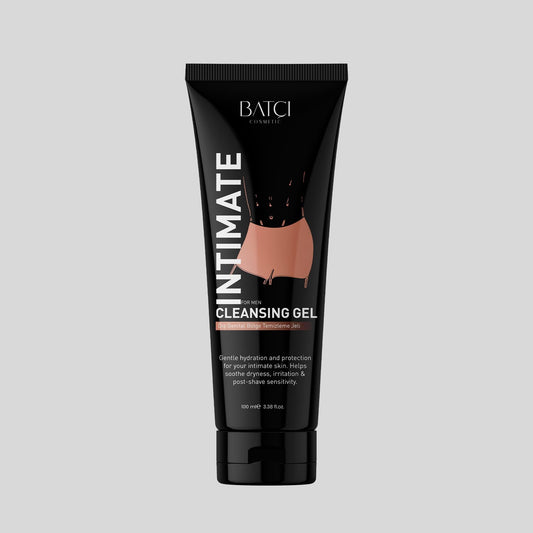 Cleansing, bleaching and restorative gel for the genital area for men, 100 ml