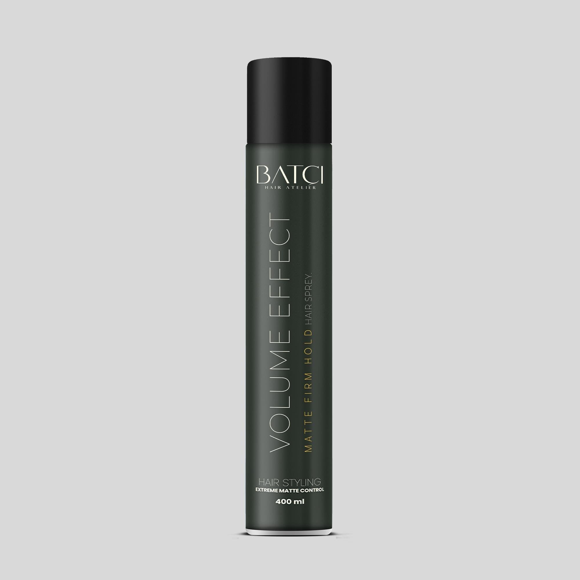 Volume Effect Matte Firm Hold Hair Spray – 400 ML Matte Finish | Strong Hold with Volumizing Effect